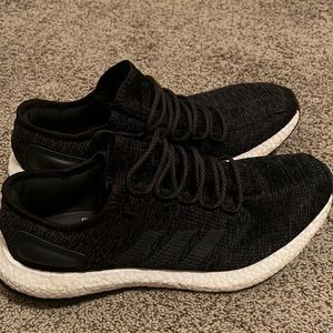 Mens size 13 black adidas boost shoes